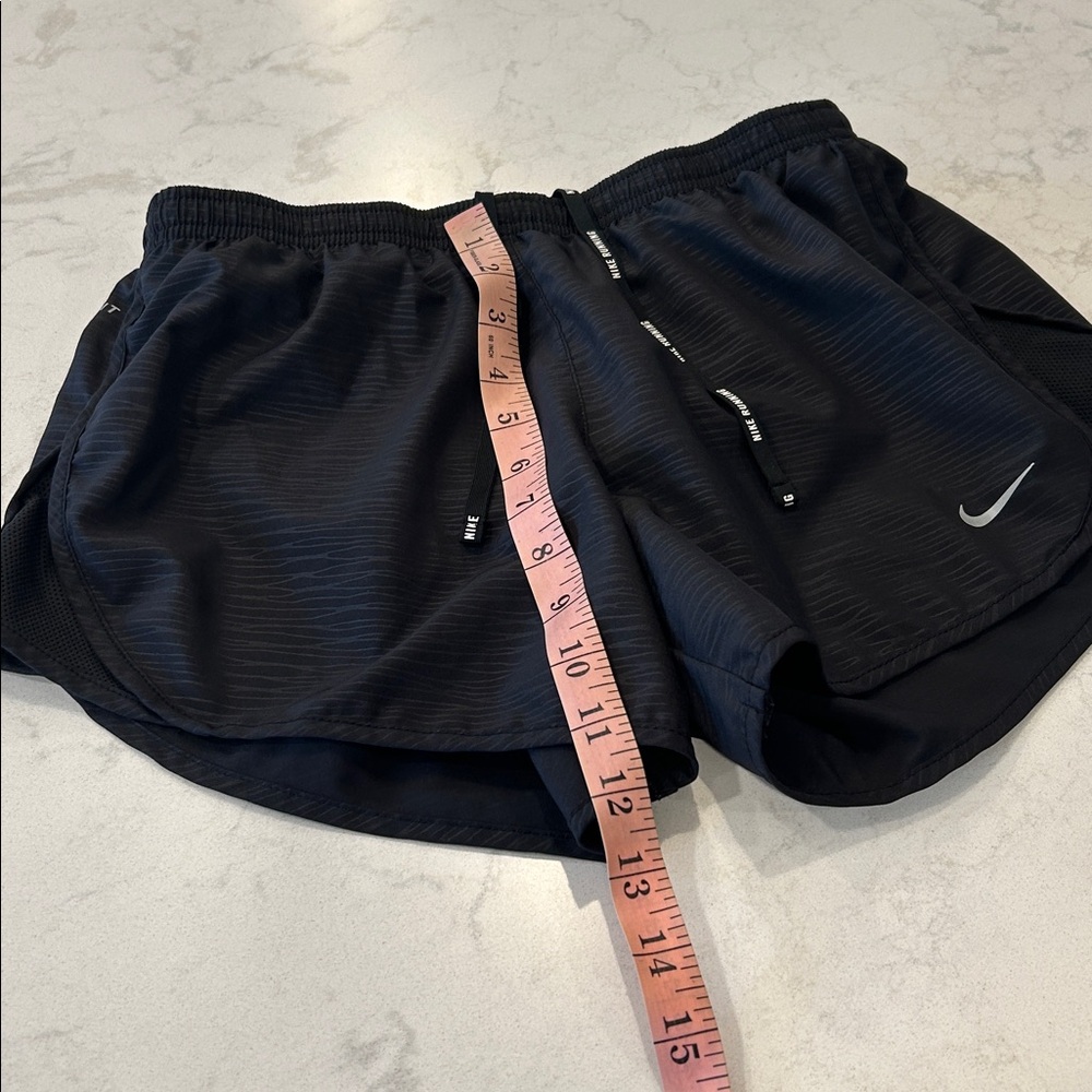 Nike Dri-Fit Shorts Women’s Black Small Athletic Running - Picture 8 of 12